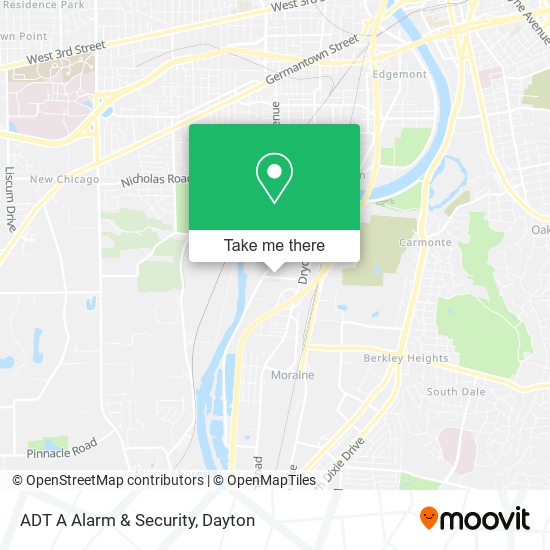 ADT A Alarm & Security map