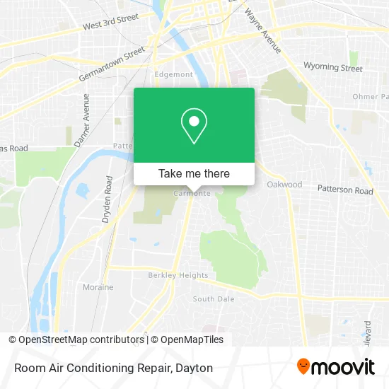 Mapa de Room Air Conditioning Repair