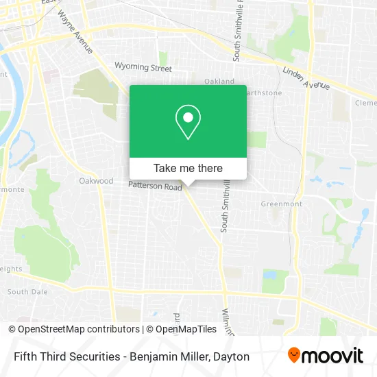 Mapa de Fifth Third Securities - Benjamin Miller