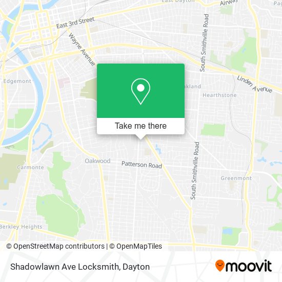 Shadowlawn Ave Locksmith map