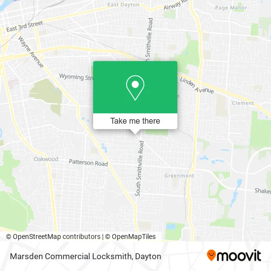 Mapa de Marsden Commercial Locksmith