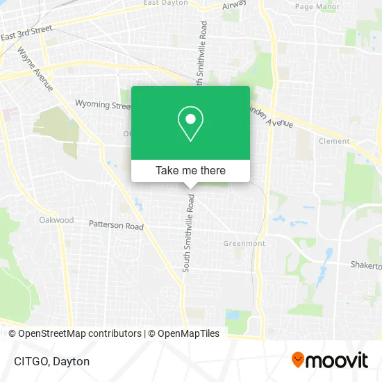 Mapa de CITGO