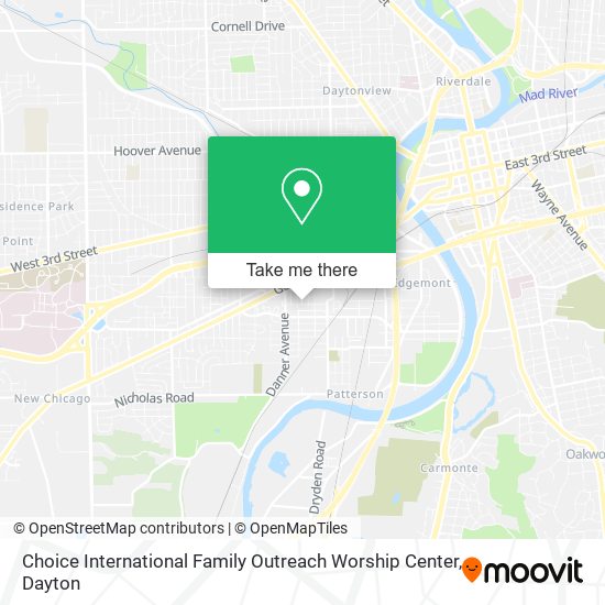 Choice International Family Outreach Worship Center map