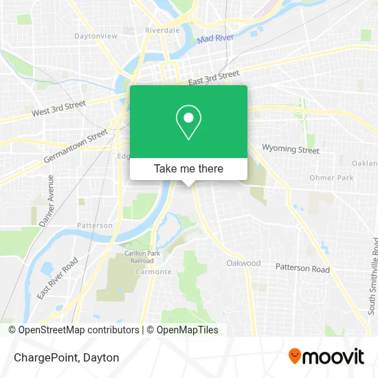 ChargePoint map