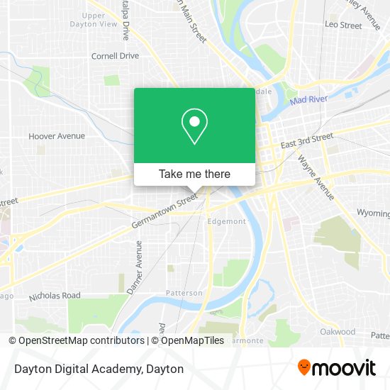 Dayton Digital Academy map