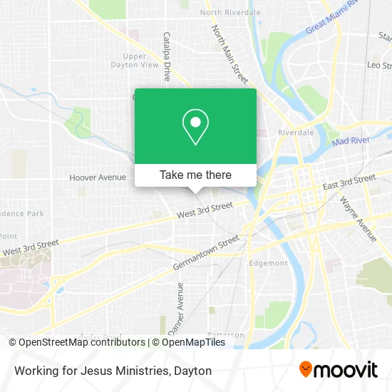 Mapa de Working for Jesus Ministries