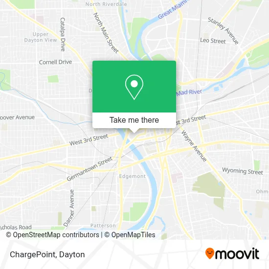 ChargePoint map