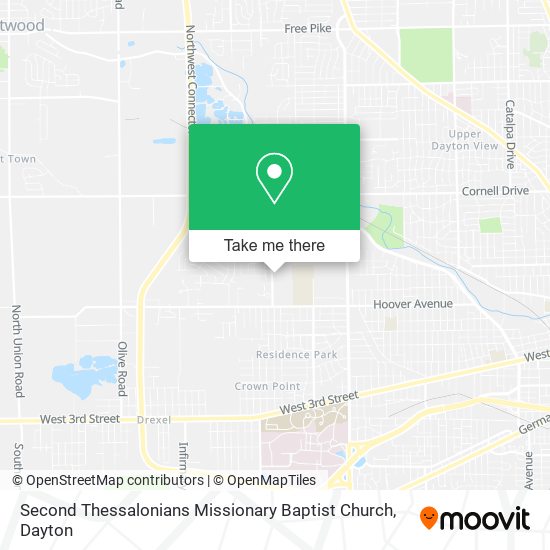 Mapa de Second Thessalonians Missionary Baptist Church
