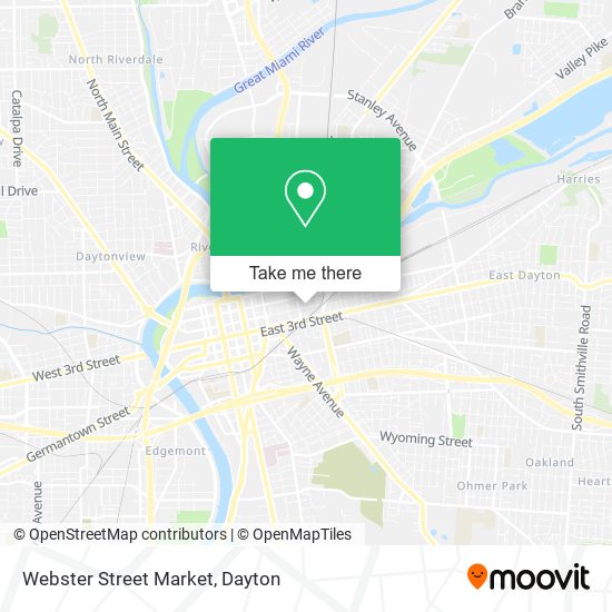 Mapa de Webster Street Market