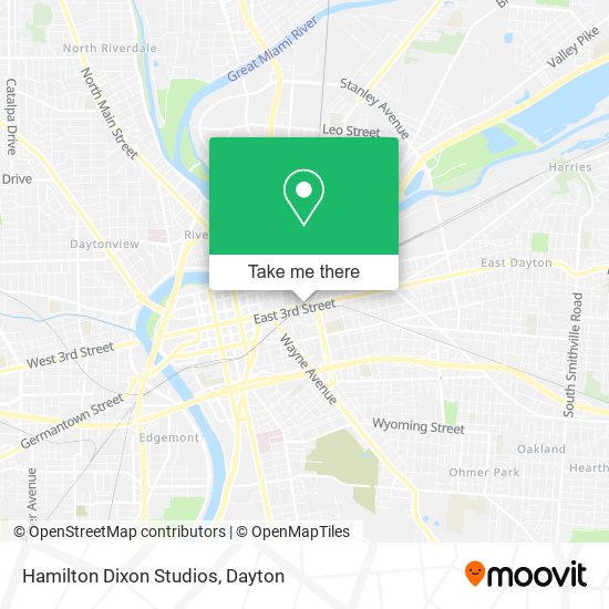 Hamilton Dixon Studios map