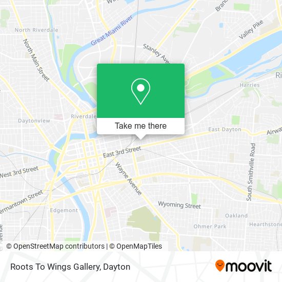 Roots To Wings Gallery map