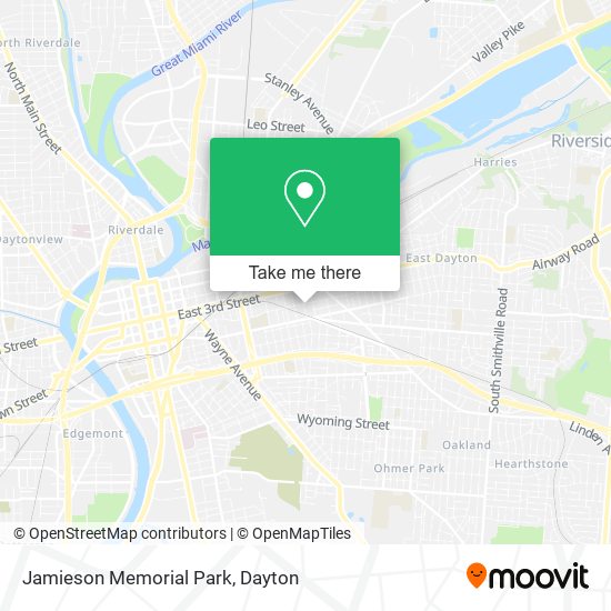 Mapa de Jamieson Memorial Park