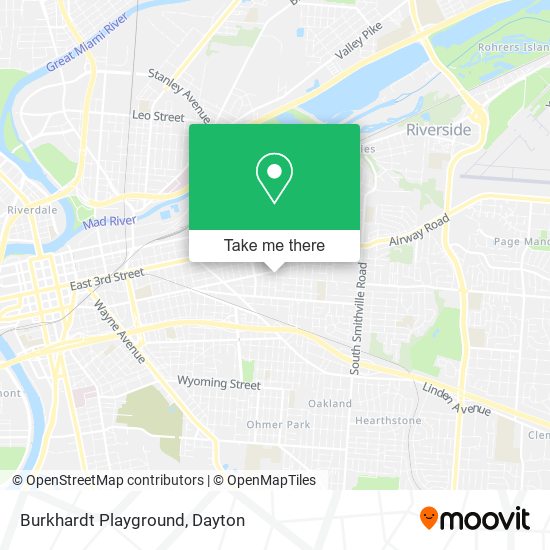 Burkhardt Playground map