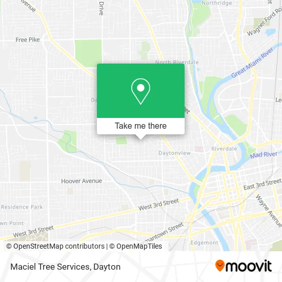 Mapa de Maciel Tree Services