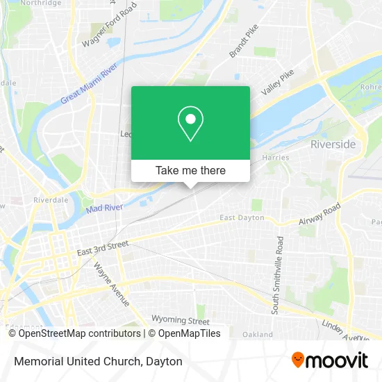 Memorial United Church map