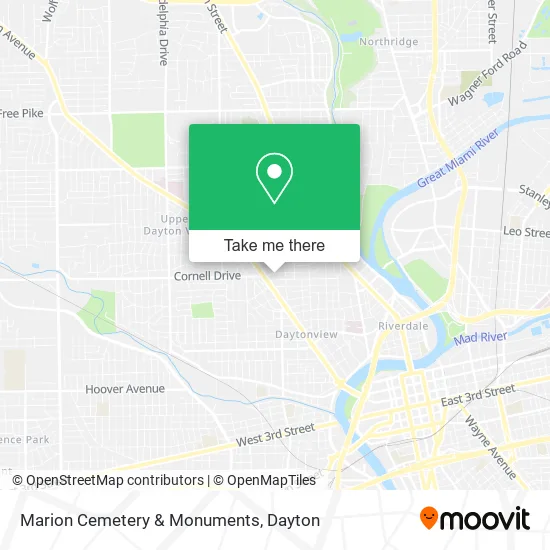Mapa de Marion Cemetery & Monuments