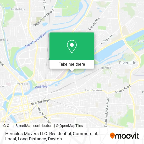 Mapa de Hercules Movers LLC: Residential, Commercial, Local, Long Distance