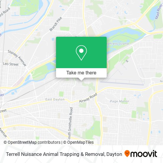 Terrell Nuisance Animal Trapping & Removal map