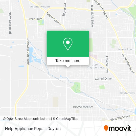 Mapa de Help Appliance Repair