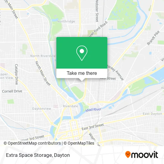 Mapa de Extra Space Storage