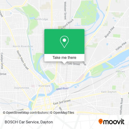 BOSCH Car Service map