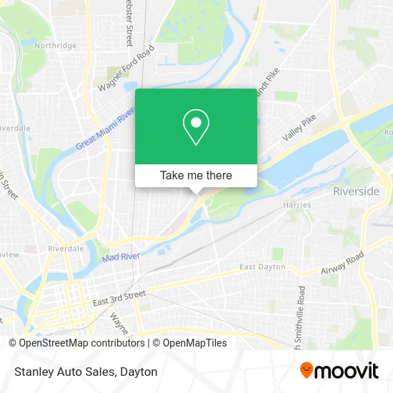 Stanley Auto Sales map