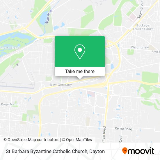 Mapa de St Barbara Byzantine Catholic Church