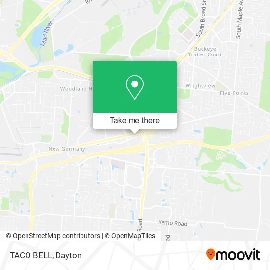 Mapa de TACO BELL