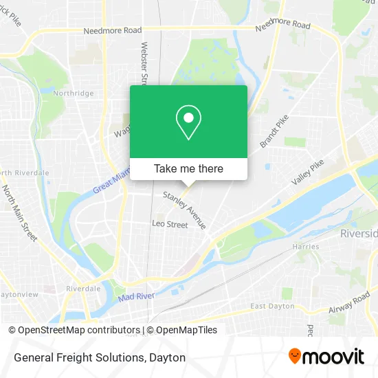 Mapa de General Freight Solutions