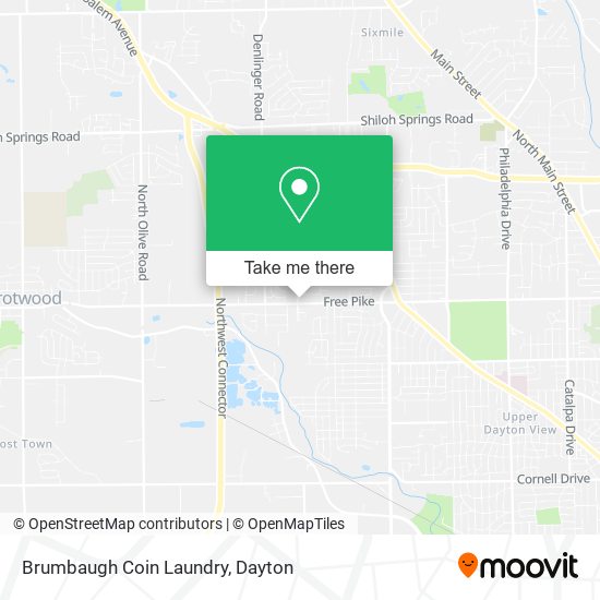 Brumbaugh Coin Laundry map