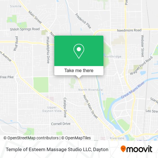 Temple of Esteem Massage Studio LLC map