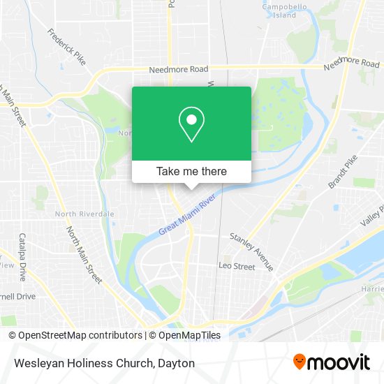 Wesleyan Holiness Church map