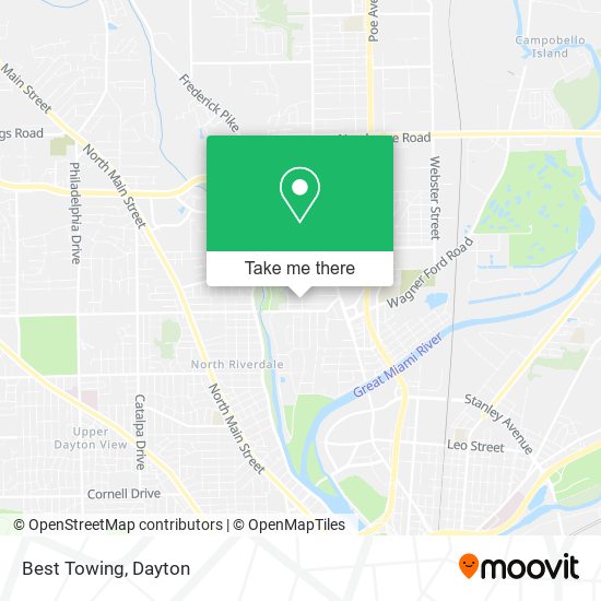 Best Towing map