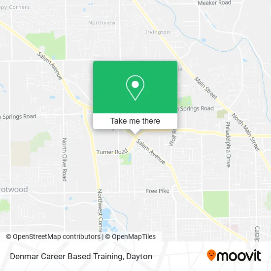 Mapa de Denmar Career Based Training