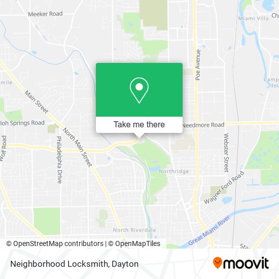 Mapa de Neighborhood Locksmith