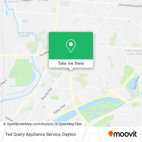 Mapa de Ted Query Appliance Service