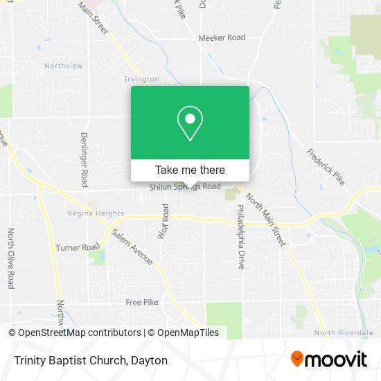 Mapa de Trinity Baptist Church