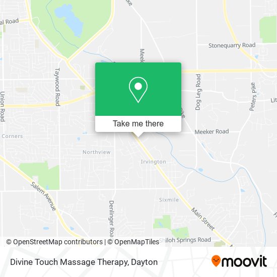Divine Touch Massage Therapy map