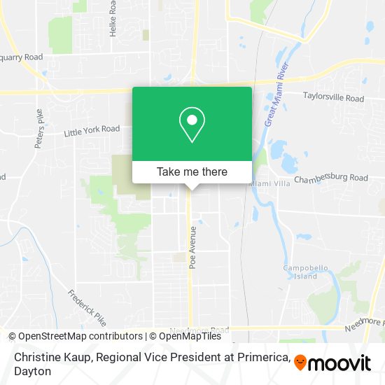 Mapa de Christine Kaup, Regional Vice President at Primerica