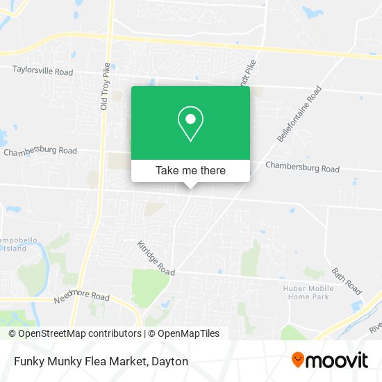 Mapa de Funky Munky Flea Market