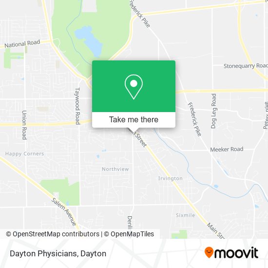 Mapa de Dayton Physicians