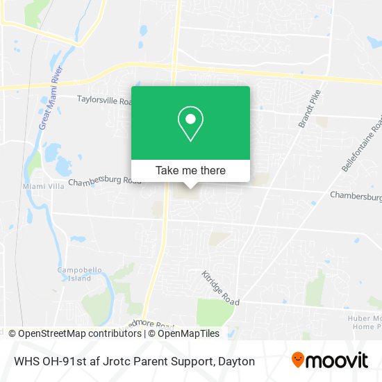 Mapa de WHS OH-91st af Jrotc Parent Support