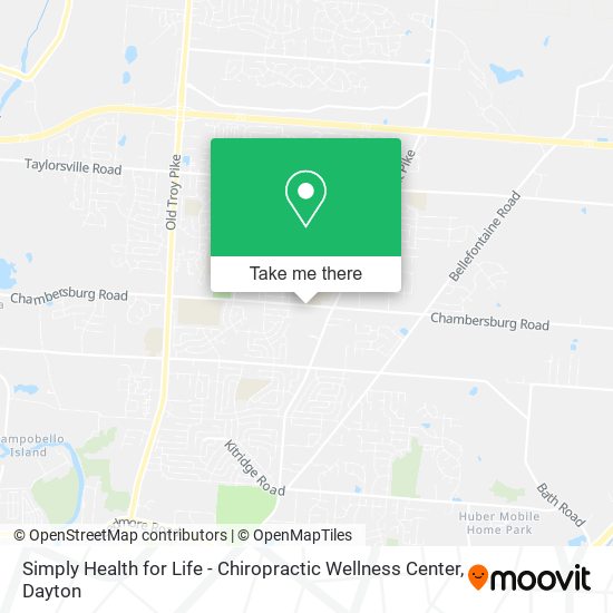 Simply Health for Life - Chiropractic Wellness Center map
