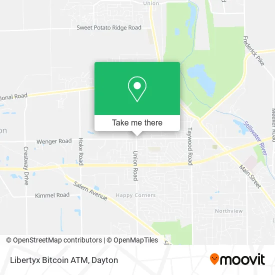 Mapa de Libertyx Bitcoin ATM
