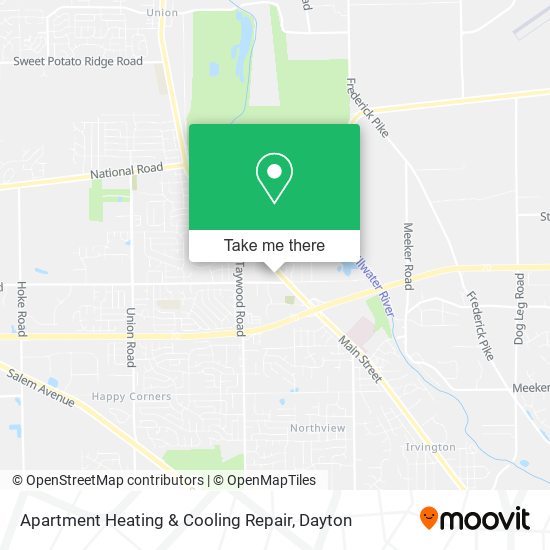 Apartment Heating & Cooling Repair map