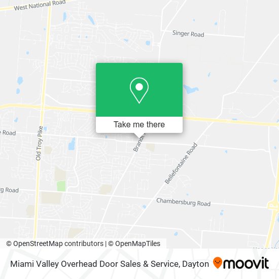 Mapa de Miami Valley Overhead Door Sales & Service