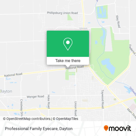 Professional Family Eyecare map