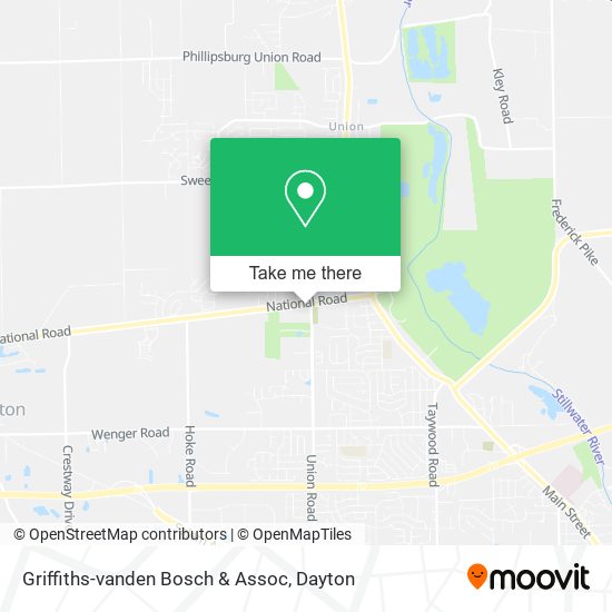Griffiths-vanden Bosch & Assoc map
