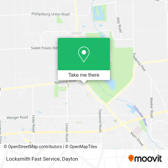 Locksmith Fast Service map