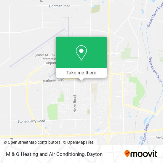 Mapa de M & G Heating and Air Conditioning